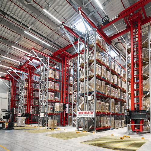 Автоматический склад для складов - Stacker Crane - HUBMASTER® Warehouse Automation Systems - автоматический / для системы хранения / для поддонов