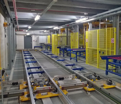 Рельс для конвейера - PENTANOVA CS GmbH - из стали / с валками