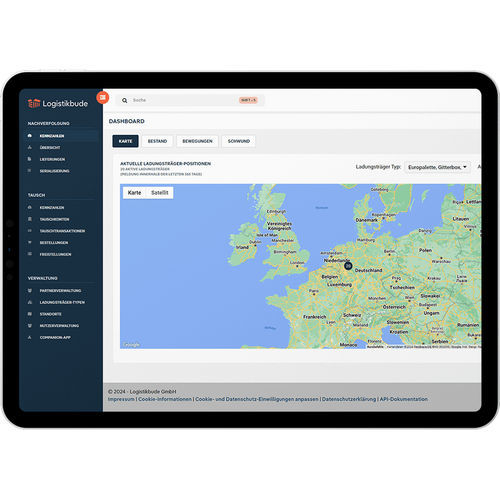 Программное обеспечение для управления активами - Logistikbude GmbH - ERP / для инженерных коммуникаций / для IIoT