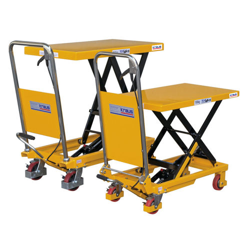 Транспортная тележка - Hubtischwagen SP150 - KRAUS Betriebsausstattung und Fördertechnik GmbH - из нержавеющей стали / с платформой / многоцелевая