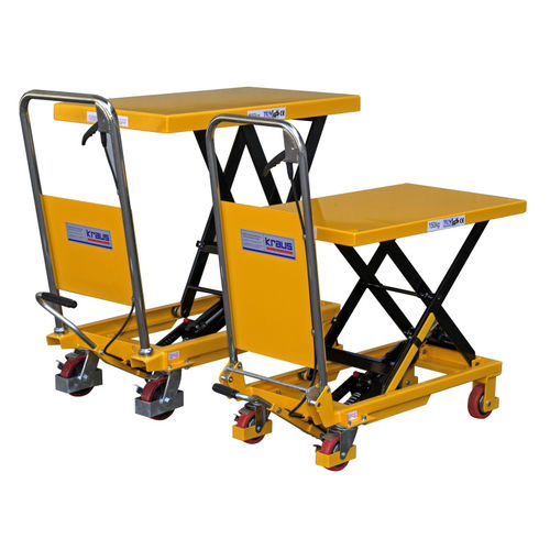 Транспортная тележка - Hubtischwagen SP 300 - KRAUS Betriebsausstattung und Fördertechnik GmbH - из нержавеющей стали / с платформой / многоцелевая