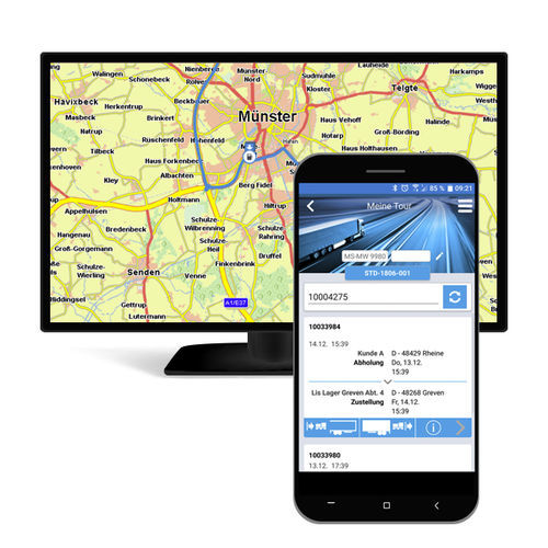 Мобильное приложение автоматизации документооборота - AppSped  - LIS Logistische Informationssysteme AG - планирования задач / для логистической оптимизации / для обучения