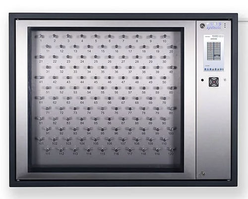 Шкаф для электронных ключей - ecos systems GmbH - для хранения / с настенным монтажом / из нержавеющей стали
