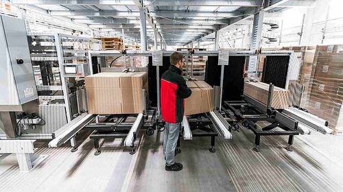 Система подготовки управления световая индикация ячейки отбора - SMB International GmbH - комплектовать по голосовым командам / Pick-by-Scan