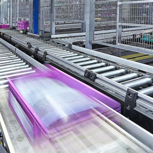 Роликовый конвейер - Körber Supply Chain GmbH - цепной / с фартуком / транспортный