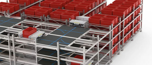 Складской стеллаж с системой шаттл - StoreBiter® OLS X - GEBHARDT Intralogistics Group