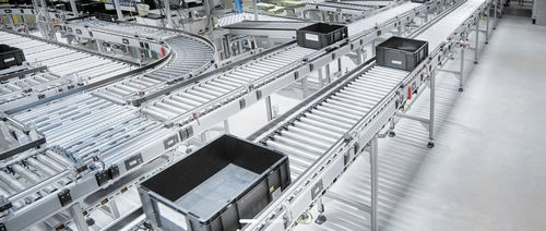 Роликовый конвейер - TYPE 310 series - GEBHARDT Intralogistics Group - прямой / транспортный / с электродвигателем