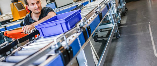 Роликовый конвейер - FlexConveyor - GEBHARDT Intralogistics Group - горизонтальный / модульный / для поддонов