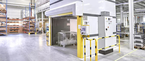 Электрический грузовой подъемник - ConVer® series - GEBHARDT Intralogistics Group - для строительства / промышленный / со стойкой