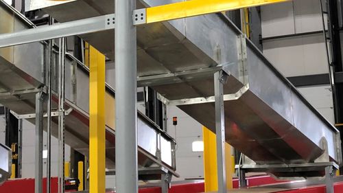 Спусковая система прямая модель - Talos Engineered Products Limited - для гибкой интралогистики / промышленная / для пакетов