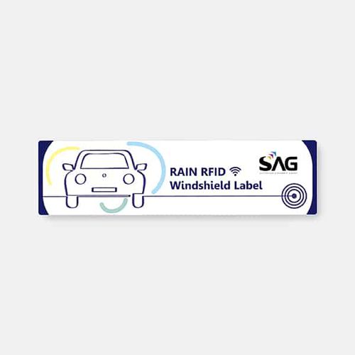 Этикетка с теплопередачей - SAG-Securitag Assembly Group - штрих-код / RFID / для обеспечения безопасности