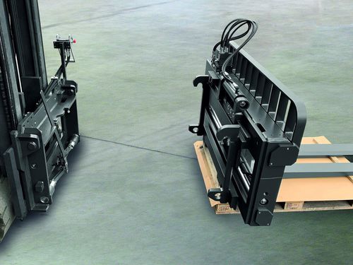 Система быстрого соединения для вилочного погрузчика - S 25 - SCHWV series - stabau Schulte-Henke GmbH - гидравлическая