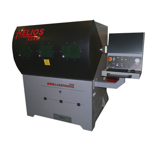 Станок для резки волоконный лазер - HELIOS - LASERBERG TECH SRL - для алюминия / для нержавеющей стали / для стали