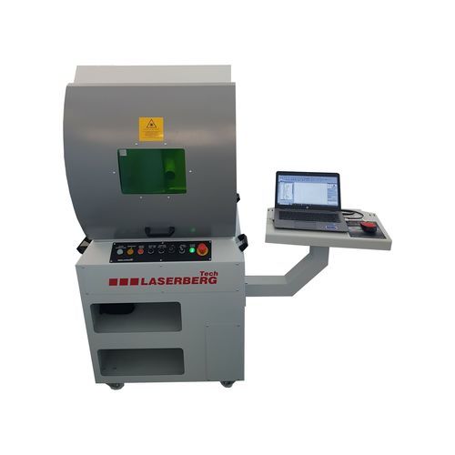 Маркировочная машина УФ-лазер - FIBERG PLUS UV - LASERBERG TECH SRL - компактная / автоматическая / высокой точности