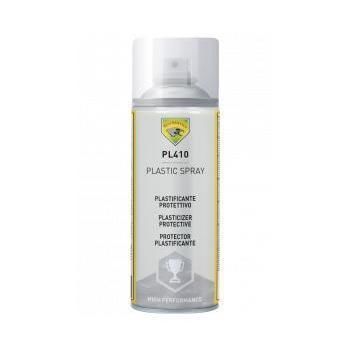 Защитная краска - PL410 - PLASTIC SPRAY - ECO SERVICE SRL - прозрачная / спрей / для цемента