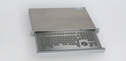 Выдвижной ящик на роликах клавиатура - PRINTEC-DS KEYBOARD GMBH - 1U / 19 дюймов