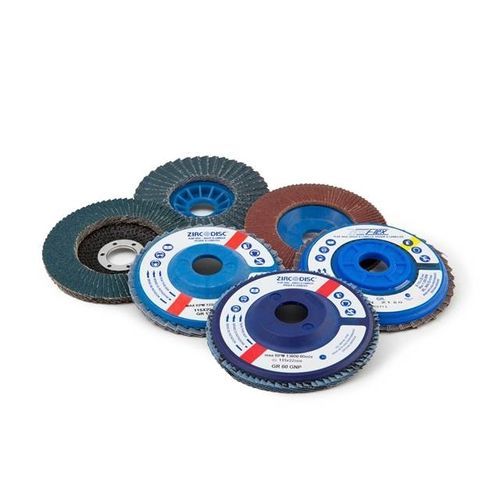 Лепестковый шлифовальный диск из керамики - CTA CALFLEX SRL - из оксида алюминия / из фетра