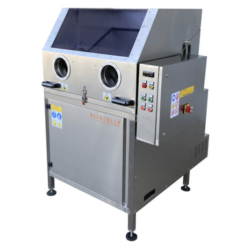 Очистительная установка путем опрыскивания - JETMATIC 985 HP - ELLEGELLE MACHINERY SRL - с ручным управлением / промышленная / деталей