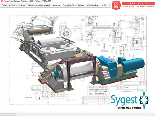 Программное обеспечение для управления - Spare Parts Catalog Builder - SYGEST SRL - качества / CAO / разработки