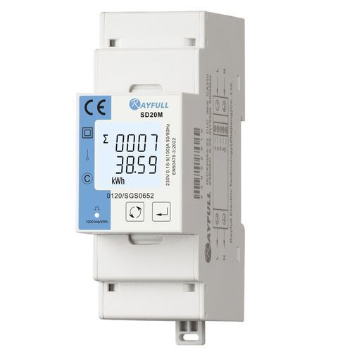 Электрический счетчик электроэнергии с сертификатом MID - SD20M - Rayfull Electric Technology(Zhejiang)Co., Ltd. - трехфазовый / на DIN-рейке / RS-485