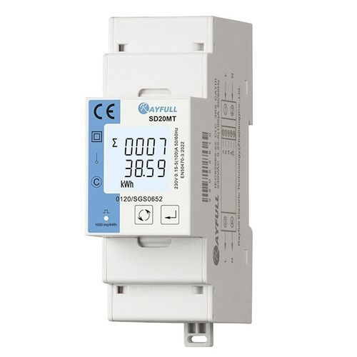 Электрический счетчик электроэнергии с сертификатом MID - SD20MT - Rayfull Electric Technology(Zhejiang)Co., Ltd. - трехфазовый / на DIN-рейке / RS-485