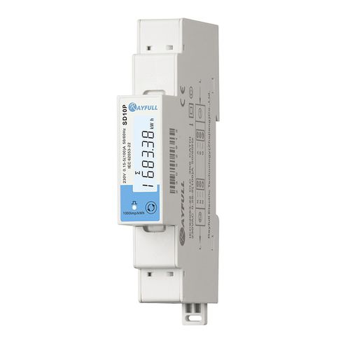 Монофазовый Электрический счетчик электроэнергии - SD10P - Rayfull Electric Technology(Zhejiang)Co., Ltd. - на DIN-рейке / с импульсным выходом / многофункциональный