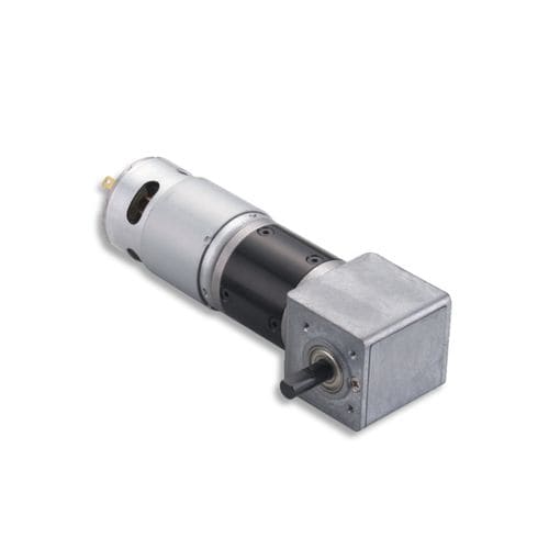 Планетарный мотор-редуктор - RPGM-42 - ISL PRODUCTS INTERNATIONAL - щеточный / ортогональный / со сплошным валом