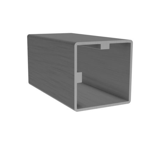 Профиль из анодированного алюминия - B1500 - trimat srl - квадратный / трубчатый / экструдированный
