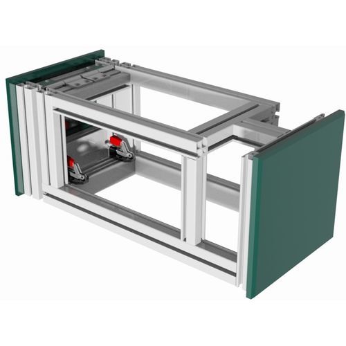 Станина и защитные панели станка из алюминиевого профиля - 521011 - trimat srl