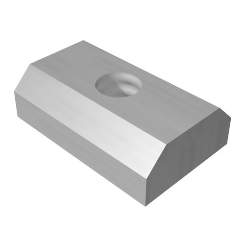 Блокирующая гайка - F2425 - trimat srl - из гальванизированной стали / резьбовая / для сборки профилей