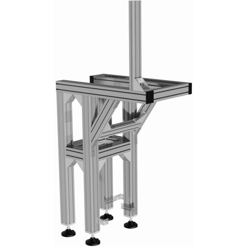 Опора машина - 521031 - trimat srl - для рейки для сварочной каретки / для производственной линии / из алюминия