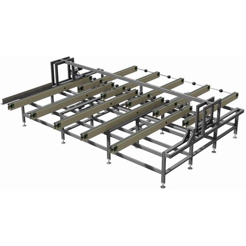 Цепной конвейер - 531042 - trimat srl - с шарнирной цепью / горизонтальный / для загрузки
