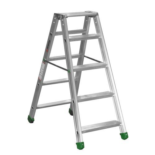 Стремянка из алюминия - F05091000 series - FORTAL - 7 ступеней