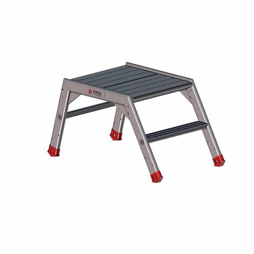Стремянка из алюминия - F05030000 series - FORTAL - 4 ступени