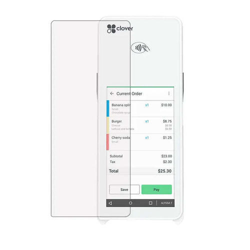 Защитное стекло из стекла - Clover Flex 2 - C403 - AgozTech LLC - из полимера / для пищевой промышленности и для производства напитков / для дисплея