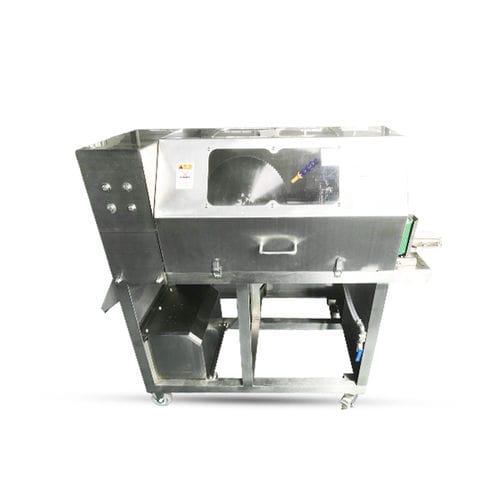 Машина для нарезки рыбы - two-section - Bokang Machinery - автоматическая / с дисковым ножом / напольная