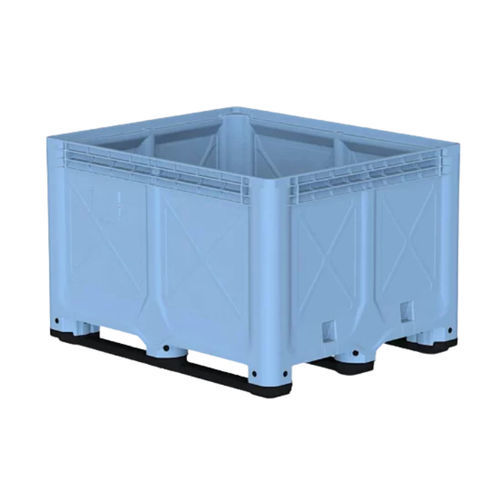 Ящичный поддон для хранения - HDF Emballages - из HDPE / для пищевой промышленности / штабелируемый
