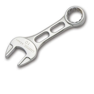 Комбинированный ключ с короткой ручкой - LCWU series - Asahi Metal Industry Co.,Ltd - из хрома