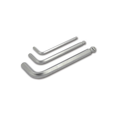 Ключ Аллена из хрома - AZK series - Asahi Metal Industry Co.,Ltd - со сферической головкой