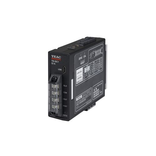 Формирователь сигнала для датчиков силы - TD-SC1 - TEAC Corporation - RS-485 / на DIN-рейке / для монтажа в стойку