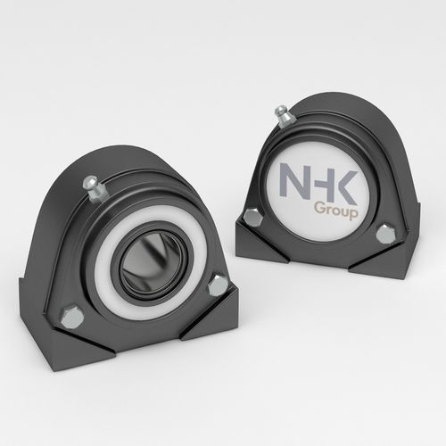 Подшипниковый узел с фланцем - IP67 PA204 CC	 - NHK Group ApS - самовыравнивающийся / сферический / из нержавеющей стали