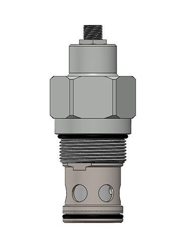 Компактный разгрузочный клапан - RVM42-P0 - Hydrabase - винтовой / гидравлический / стандартный