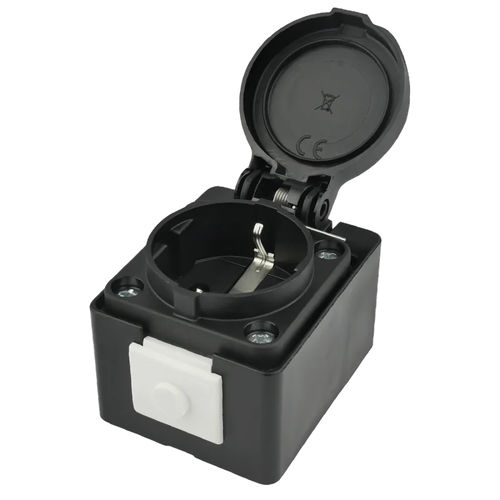 Фиксированная розетка - 60201-60101.BK - AIXONTEC - IP54 / без галогенов / 3 полюса