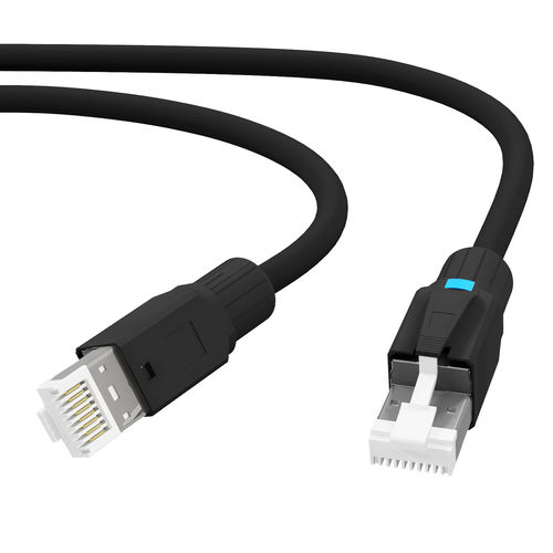 Секторный электрический кабель - 20617.BK - AIXONTEC - для передачи данных / Ethernet / RJ45