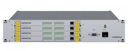 Многоканальный симулятор батарей питания - BCS R-ISO - comemso electronics GmbH - для теста блока контроля заряда батареи (BECB)