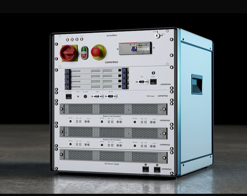 Симулятор батарей питания высокой точности - comemso electronics GmbH - для теста блока контроля заряда батареи (BECB)