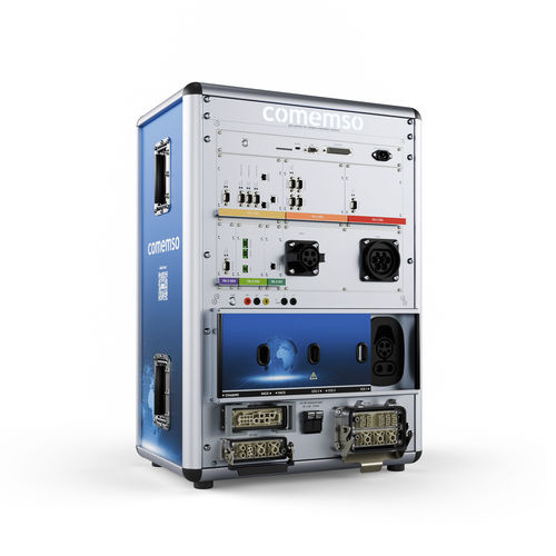 Испытательное оборудование для симуляции - EVCA MultiMobile@ FLEX - comemso electronics GmbH - автоматизированное / с управлением от компьютера / для электронного компонента