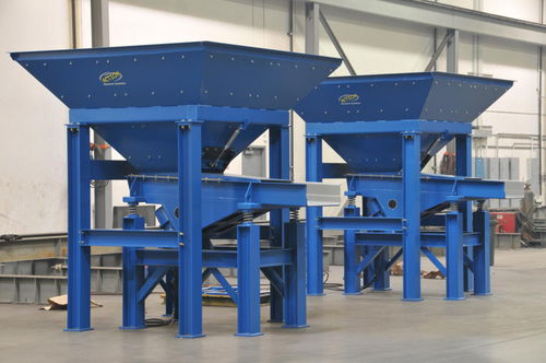 Ленточное подающее устройство - Action Vibratory Equipment - центробежное / для сыпучих материалов / для детали