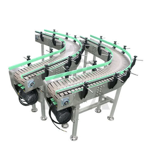 Цепной конвейер - Kunshan Bifa Automation Technology Co., Ltd. - цепной для таблеток / горизонтальный / изогнутый