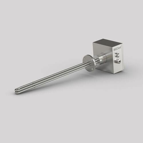 Трубчатый нагревательный элемент - GC-flange EX - GC-heat Gebhard GmbH & Co. KG - в пластинах / промышленный